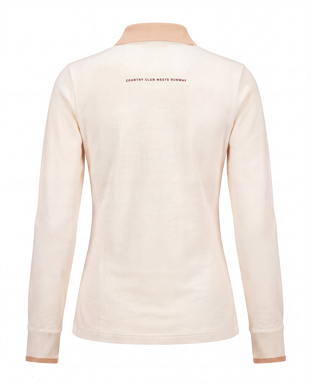 The Golden Tee Polo by Tee Noir - back view