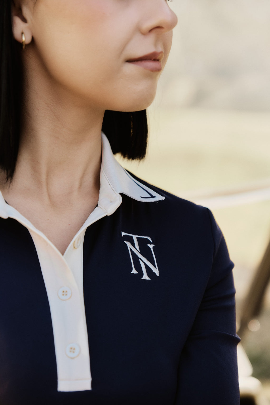 The BlueJay Dress — Tee Noir campaign shoot, look two