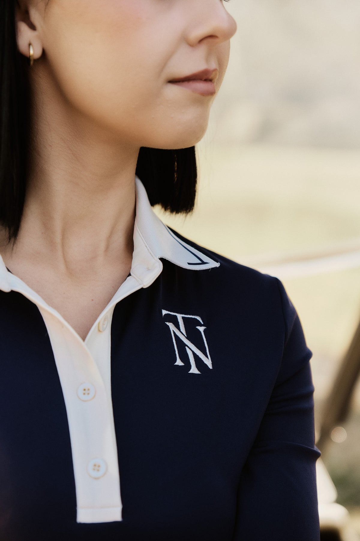 The BlueJay Dress — Tee Noir campaign shoot, look two
