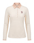 The Golden Tee Polo by Tee Noir - front view