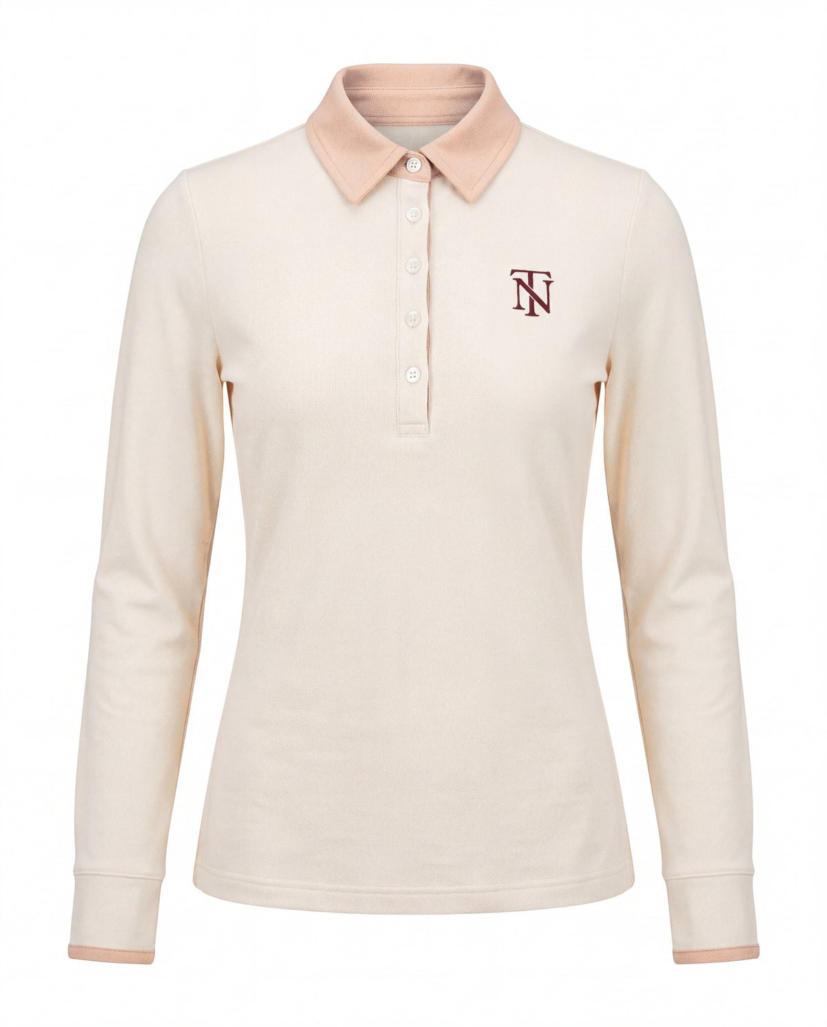 The Golden Tee Polo by Tee Noir - front view