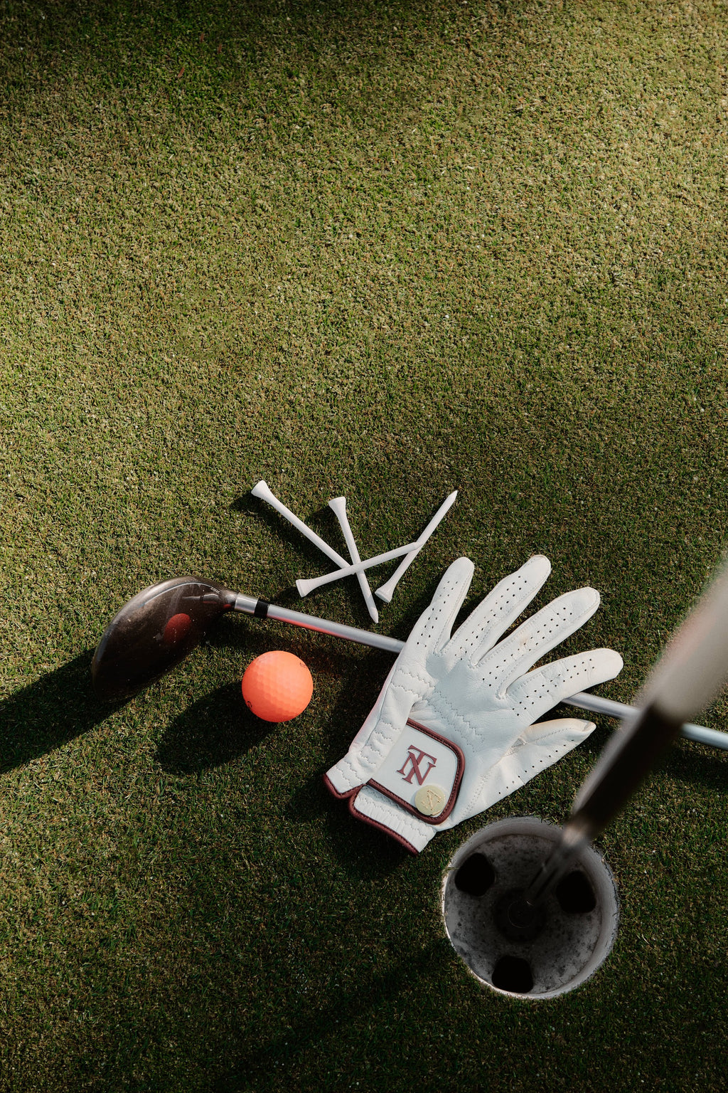 The Gimme Glove — Tee Noir campaign shoot, look one
