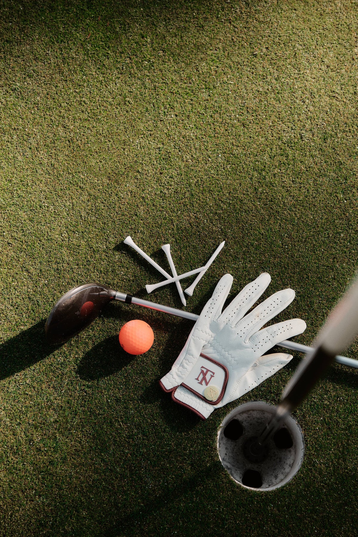 The Gimme Glove — Tee Noir campaign shoot, look one