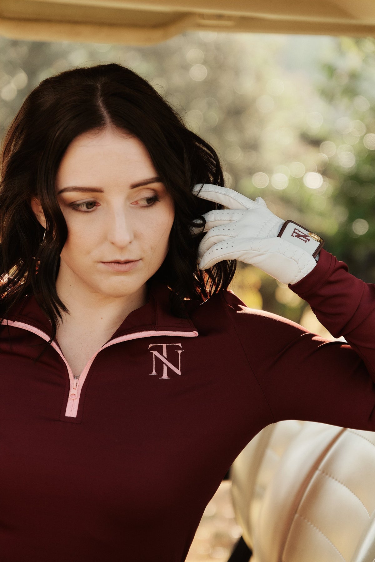 Slice Set Top — Tee Noir campaign shoot, look three
